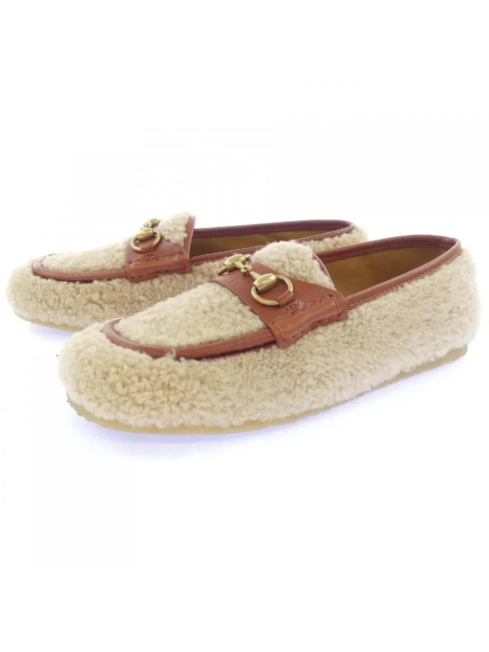 Gucci Horsebit Sneakers Beige